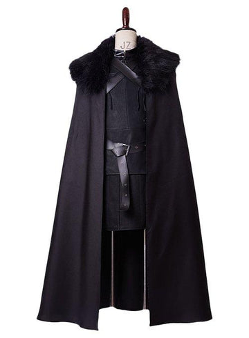 GoT Game of Thrones Jon Snow Night's Watch Outfit Cosplay Costume